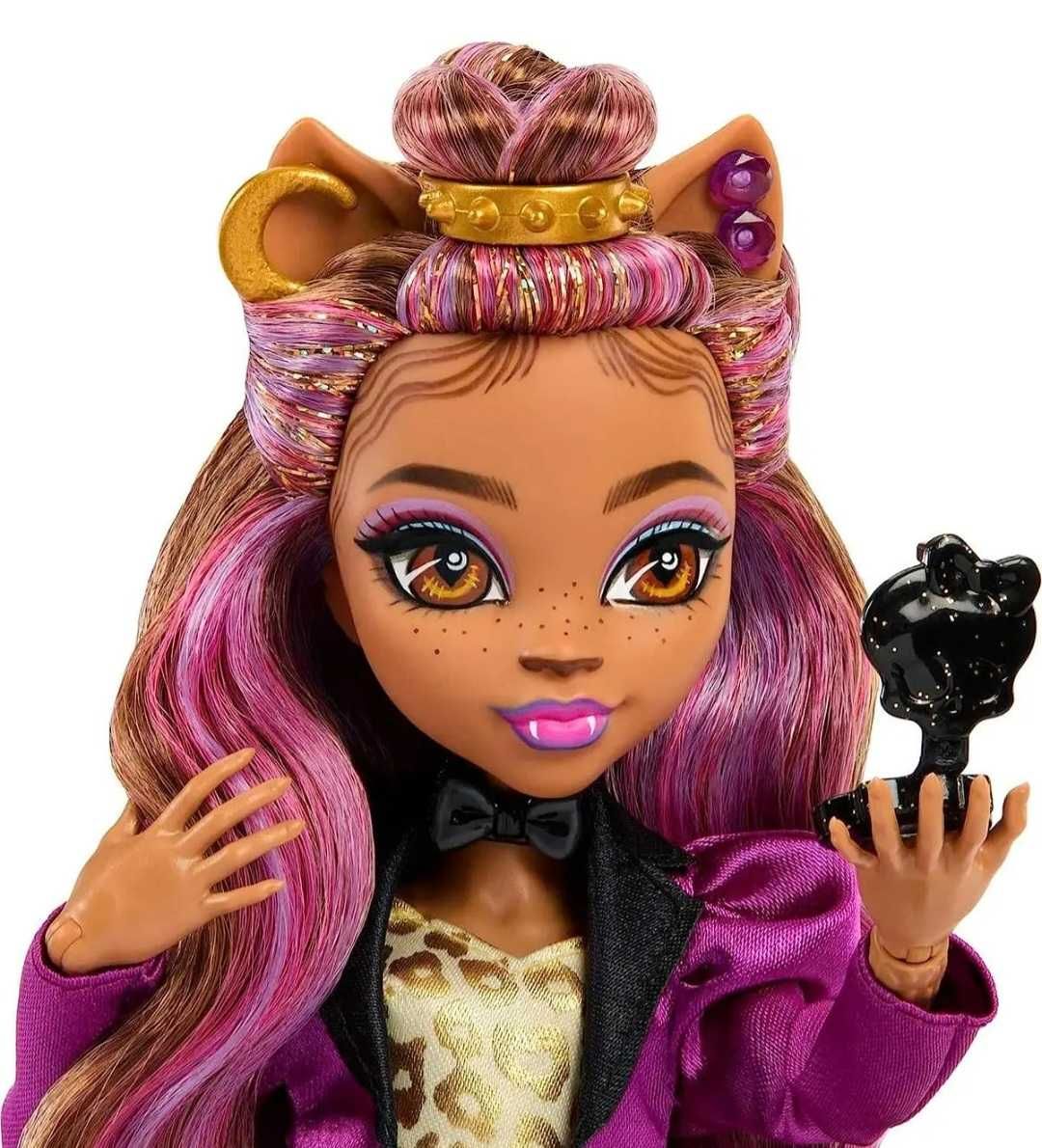 Лялька 29см + аксесуари оригінал США Monster High Clawdeen Wolf