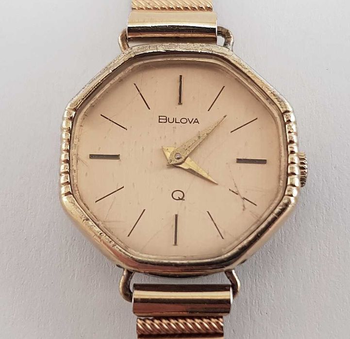 Damski zegarek BULOVA - kwarcowy - ośmiokątna koperta