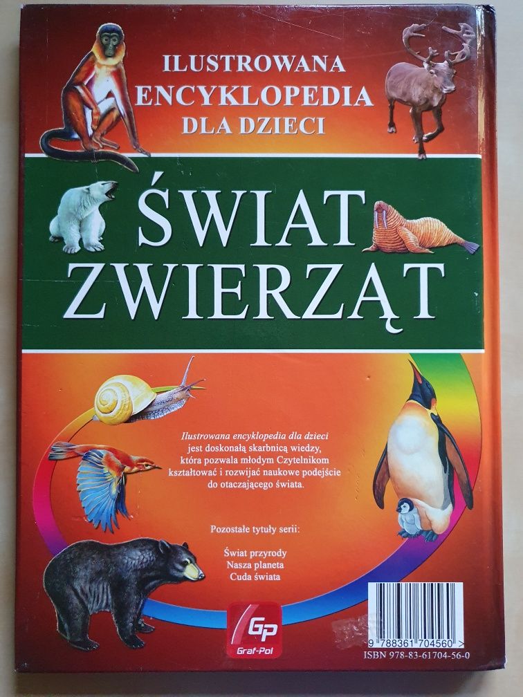 "Świat zwierząt" ilustrowana encyklopedia dla dzieci