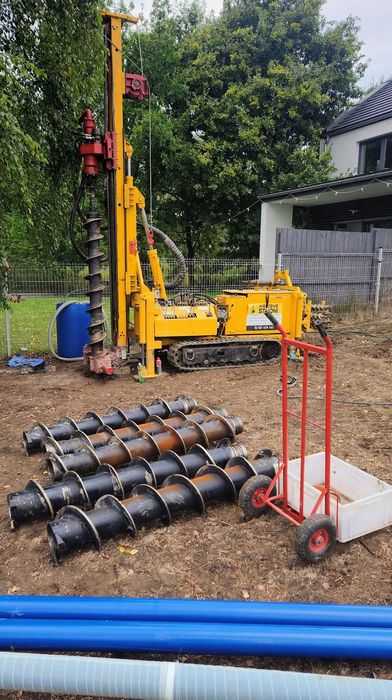 WIERCENIE STUDNI studnie głębinowe metodą na sucho, bez kopania dołków