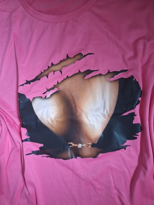 Nowy tshirt koszulka z zabawna grafika 40/42