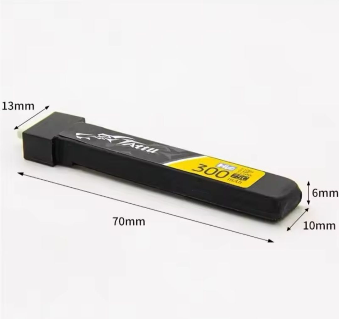 Акумулятор Gens-Ace TATTU HV 300mAh 1S 75C