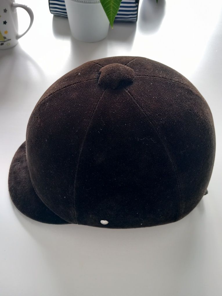 Kask jeździecki toczek Fouganza C400  52cm