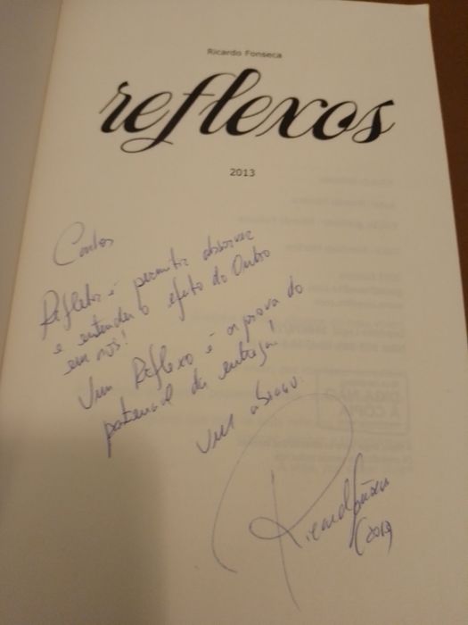 Reflexos-Ricardo Fonseca-1e.C/dedi. autor-15E-Retrosaria Fios2EDesde2E