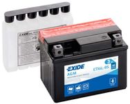 Akumulator motocyklowy EXIDE 12V 3Ah 50A YTX4L-BS ETX4L-BS FTX4LBS AGM
