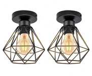 Lampa sufitowa w stylu vintage 2SZT