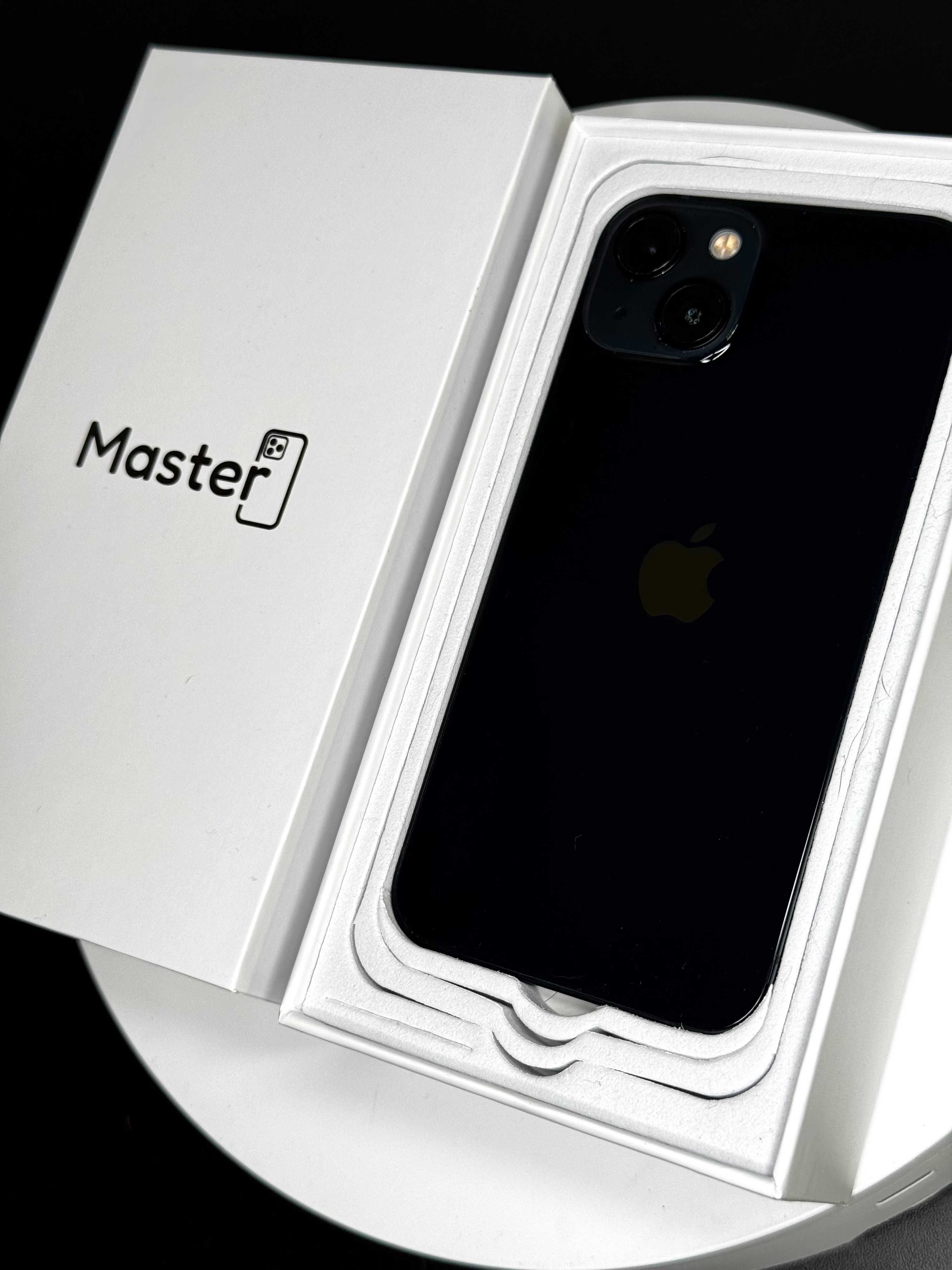 Apple iPhone 13 128GB Midnight jak nowy 100% bat 6msc gwarancji