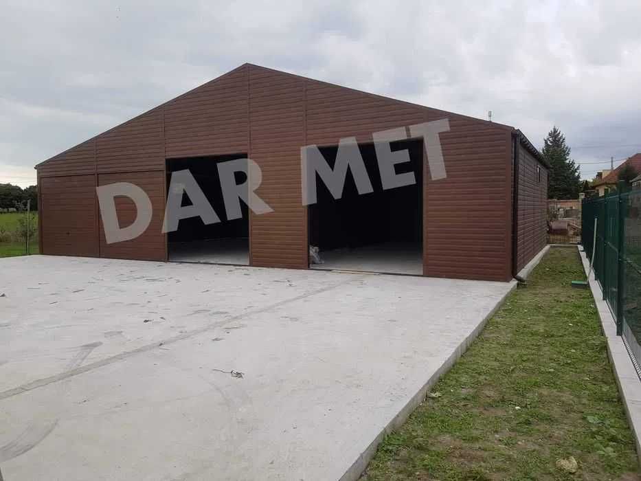Hala Garaż Wiata Warsztat Magazyn Konstrukcja Stalowa Projekt Dar Met