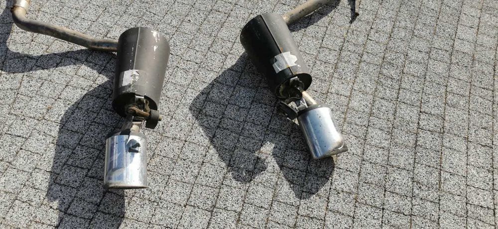 mercedes W219 3.2 cdi Tłumik końcowy