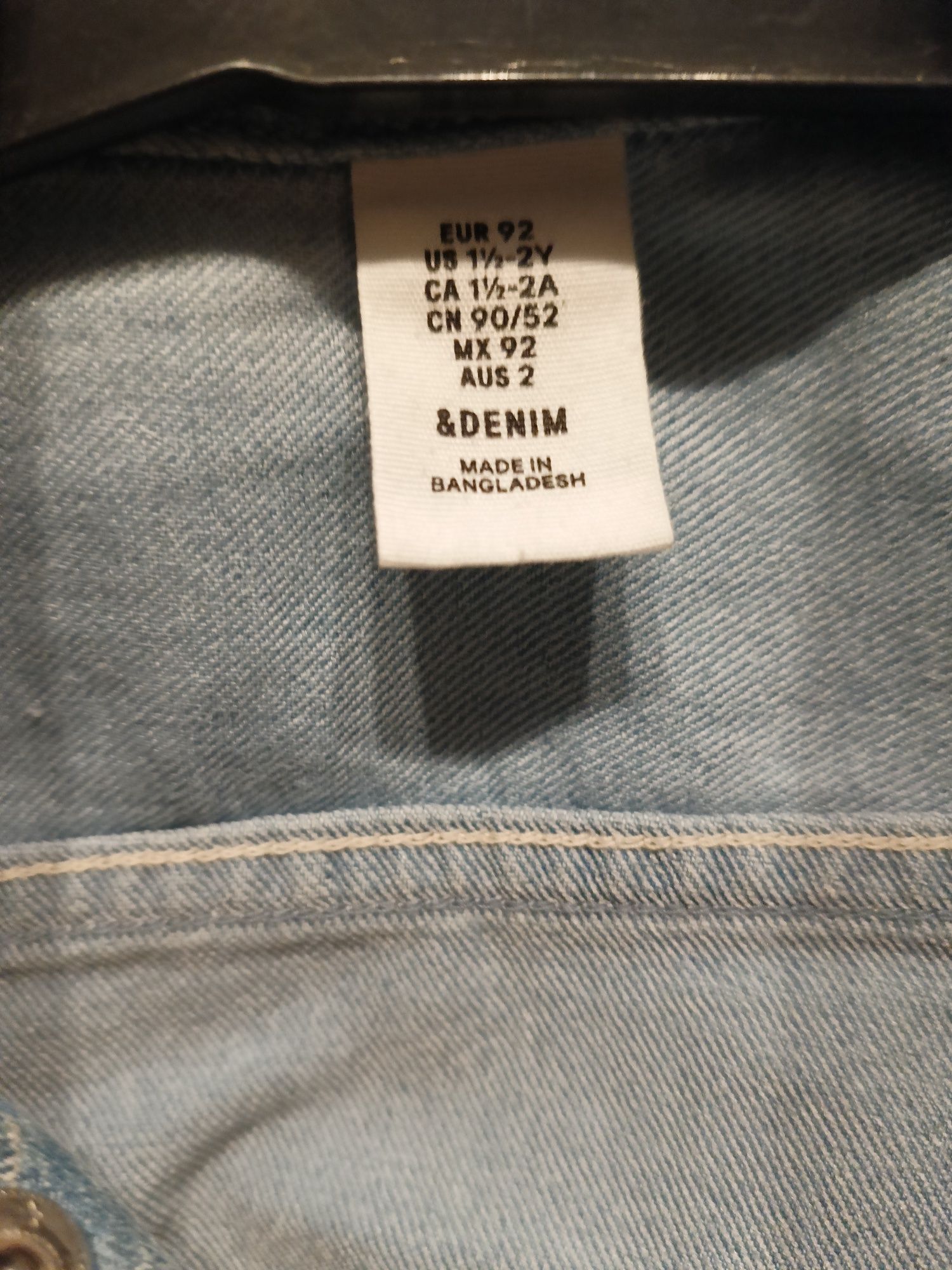 Kurtka jeans dziewczęca denim&denim rozm. 92