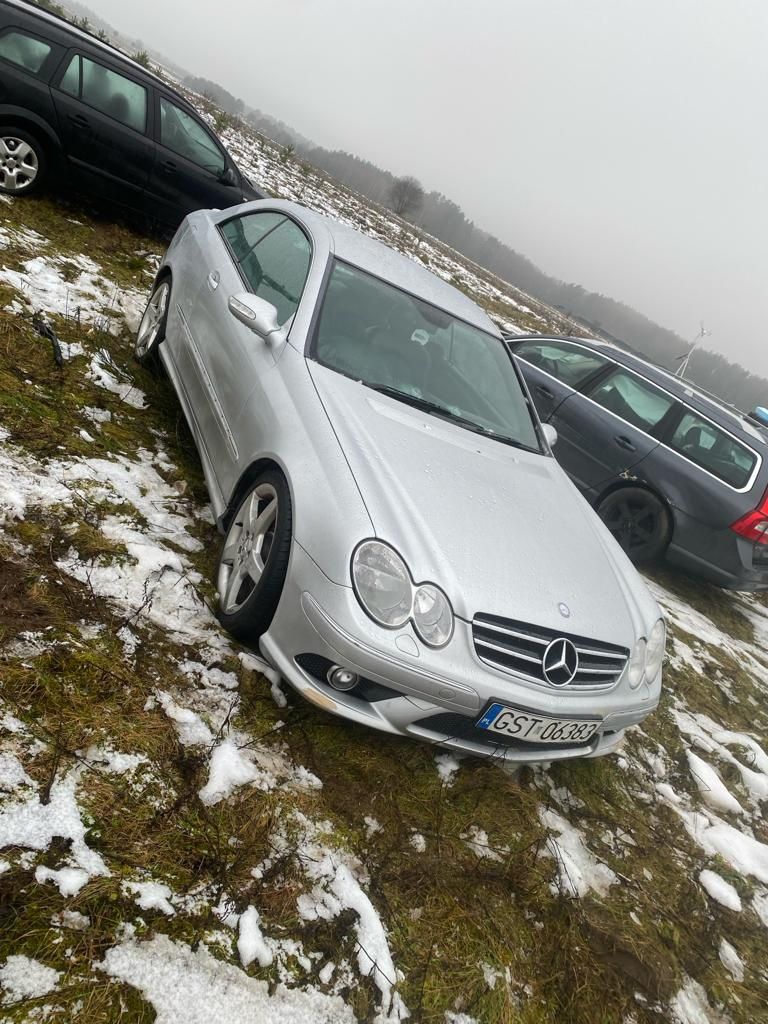 Mercedes CLK W209 lift 2.2cdi maska błotnik zderzak alufelgu koła AMG