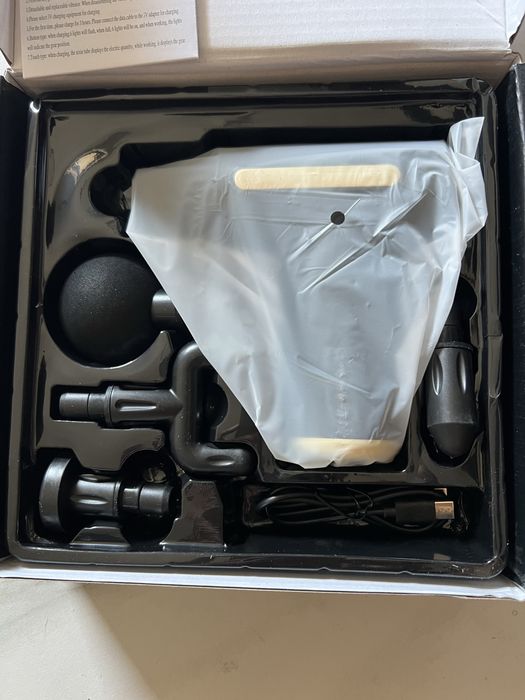 Masażer mięśni akumulator fitness programy zestaw duży