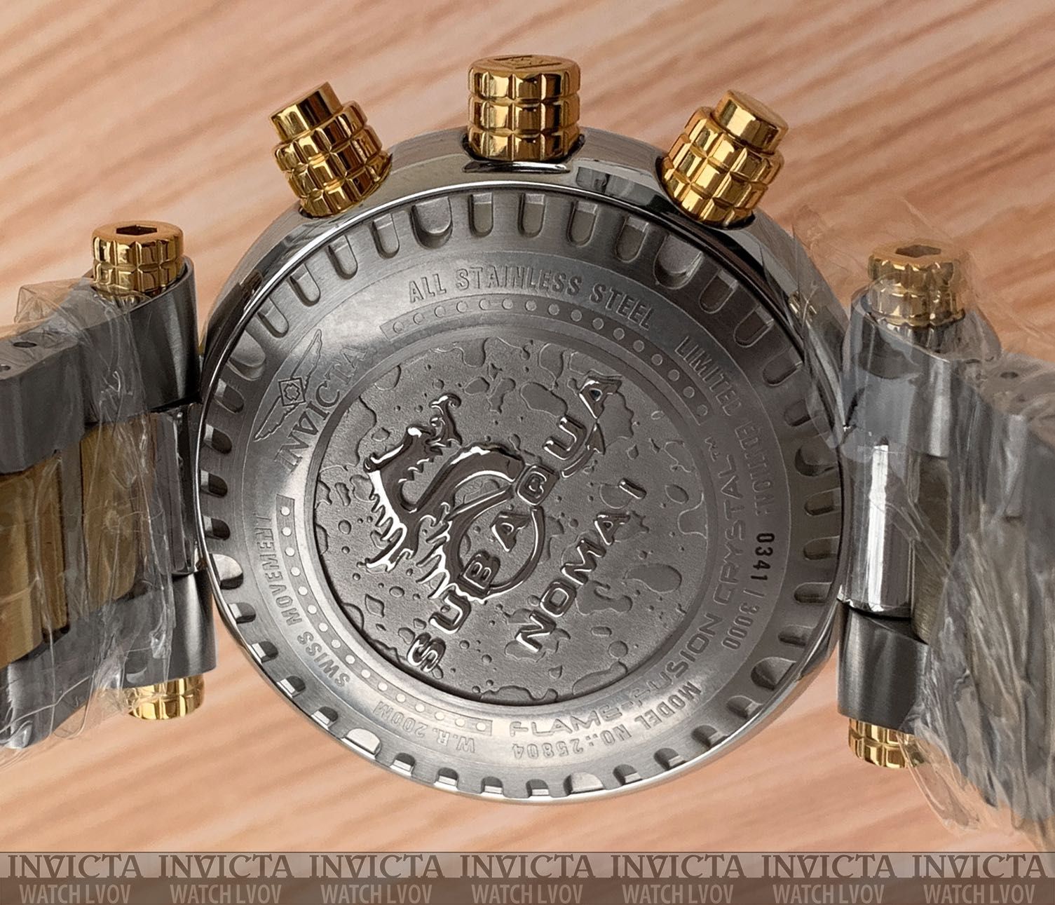 Годинник часы Invicta 25804 Subaqua Noma I 47 mm. Green EMERALD 200 MT