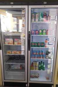 Armário frigorífico de conservação e arca congeladora