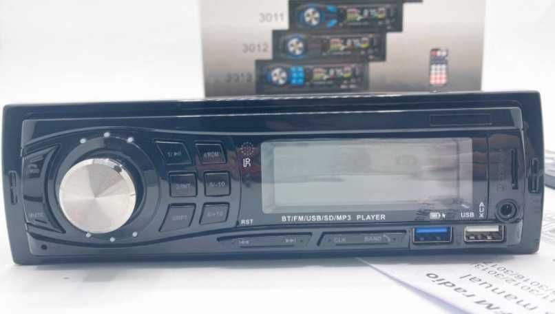 Автомагнитола Pioneer 3010 BT+ USB+Fm+Aux+ зарядка