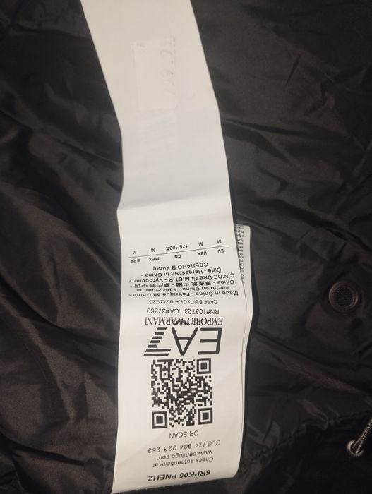 Emporio Armani kurtka /płaszcz puchowy. Nowy.