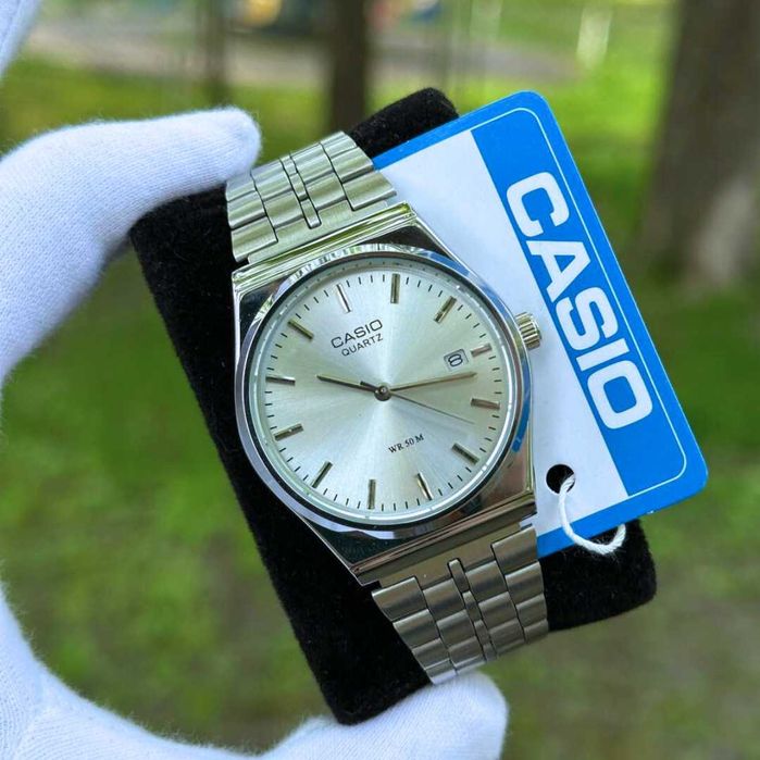 Годинник Casio MTP VС 01 Silver | часы касио b 145 | Часи а159