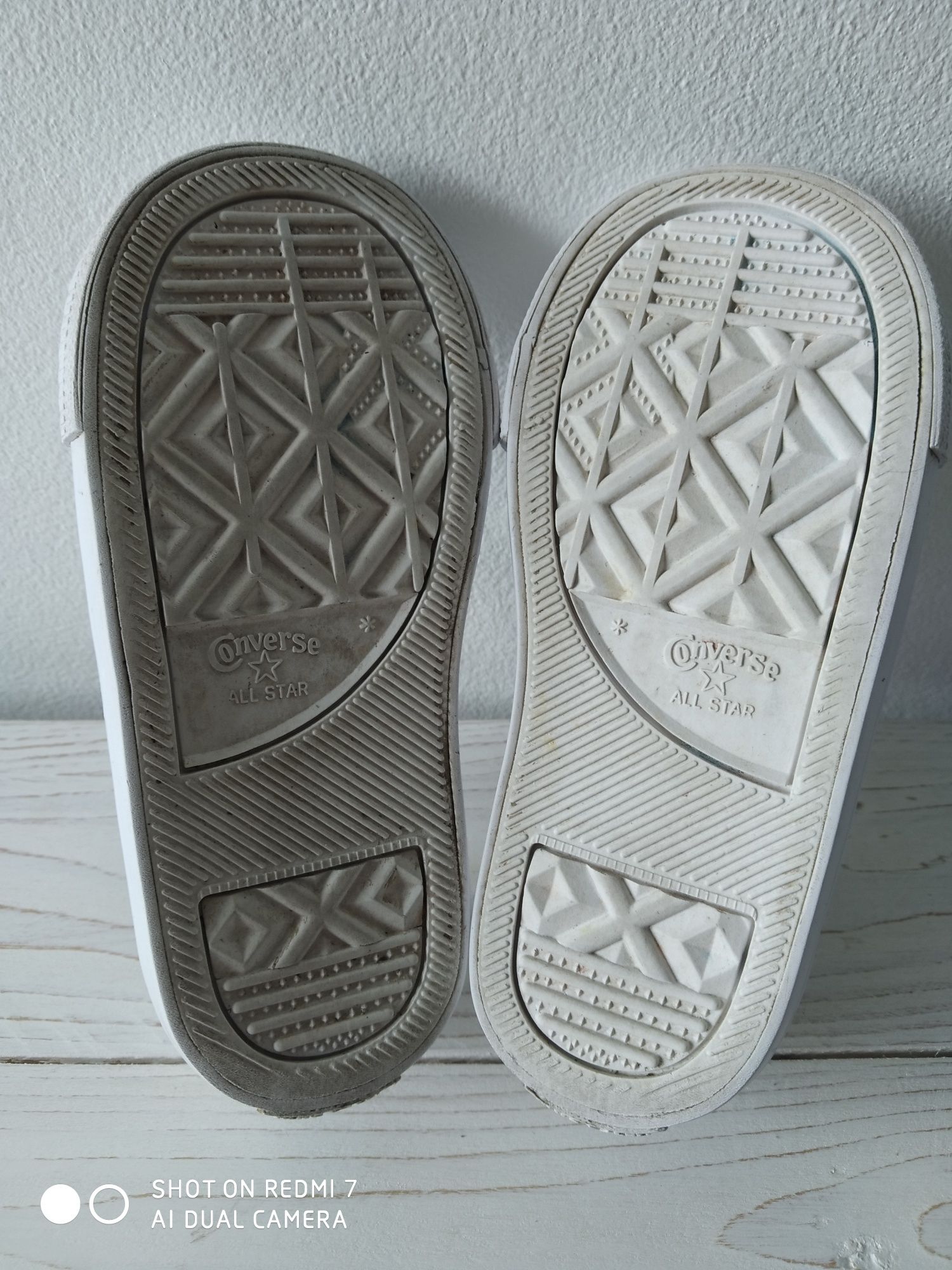 Trampki Converse dziewczynka skóra