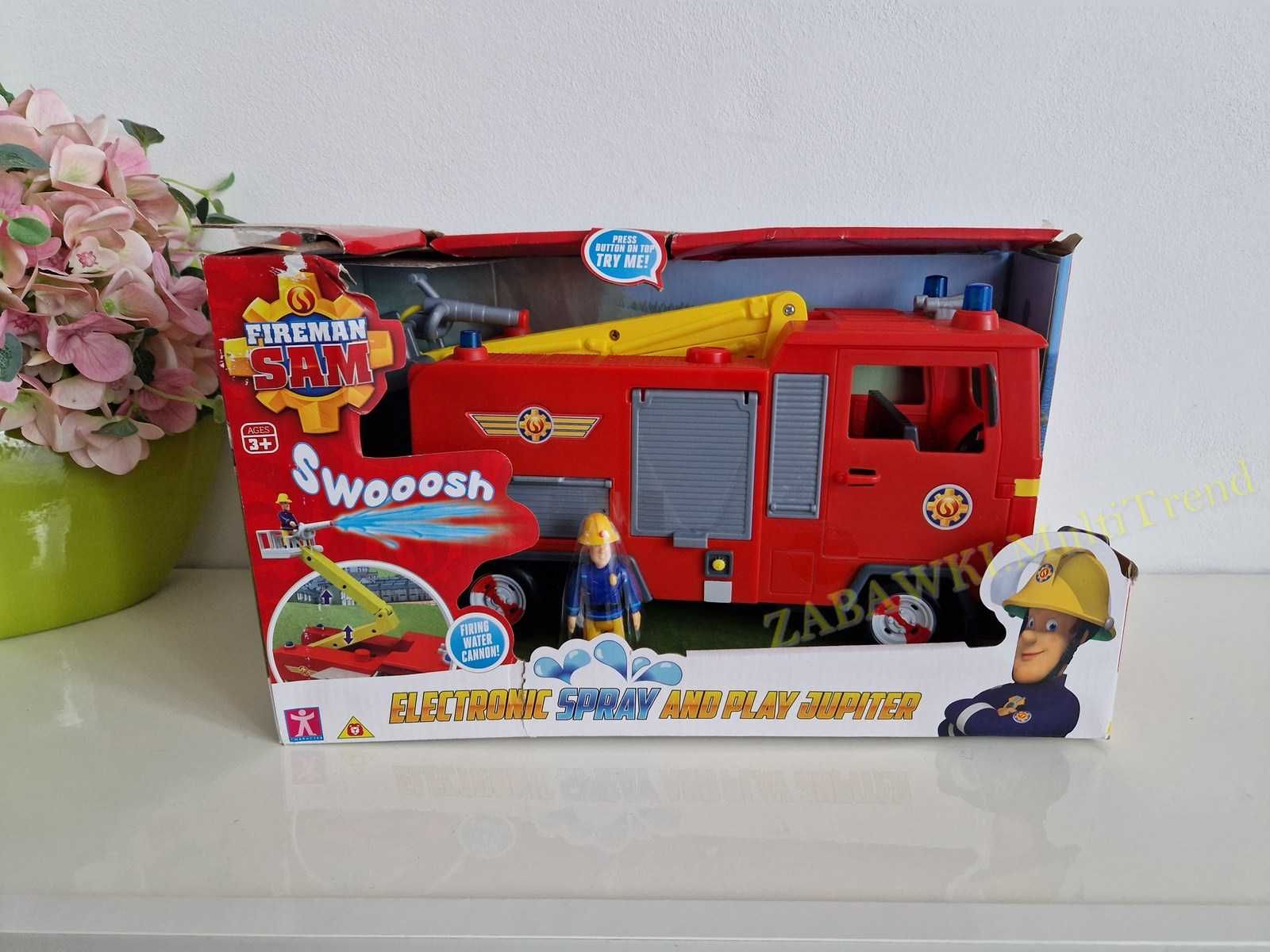 Strażak Sam jupiter dzwięk woda ,auto strażackie strazak