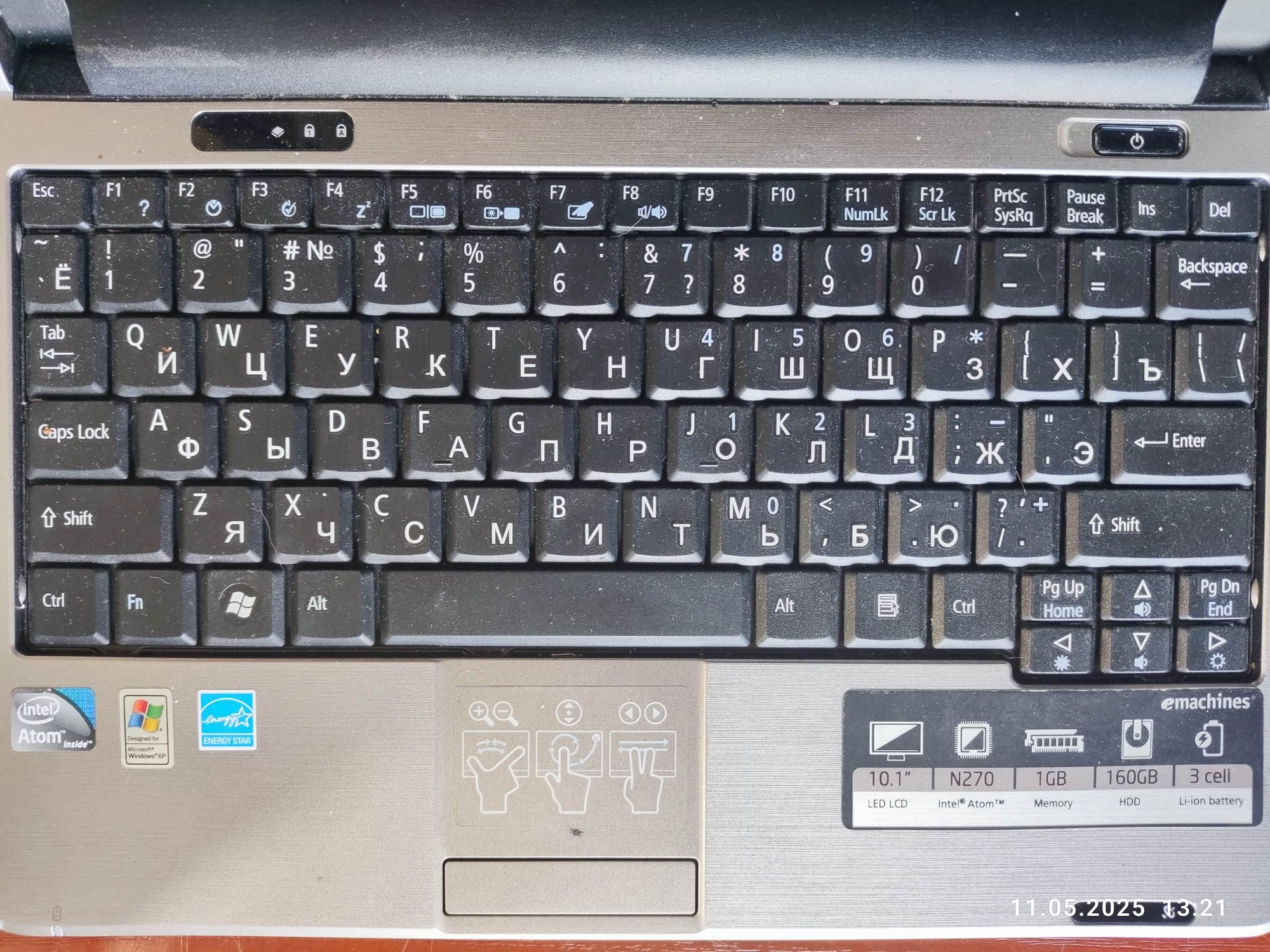 Нетбук Emachines E250 kav60