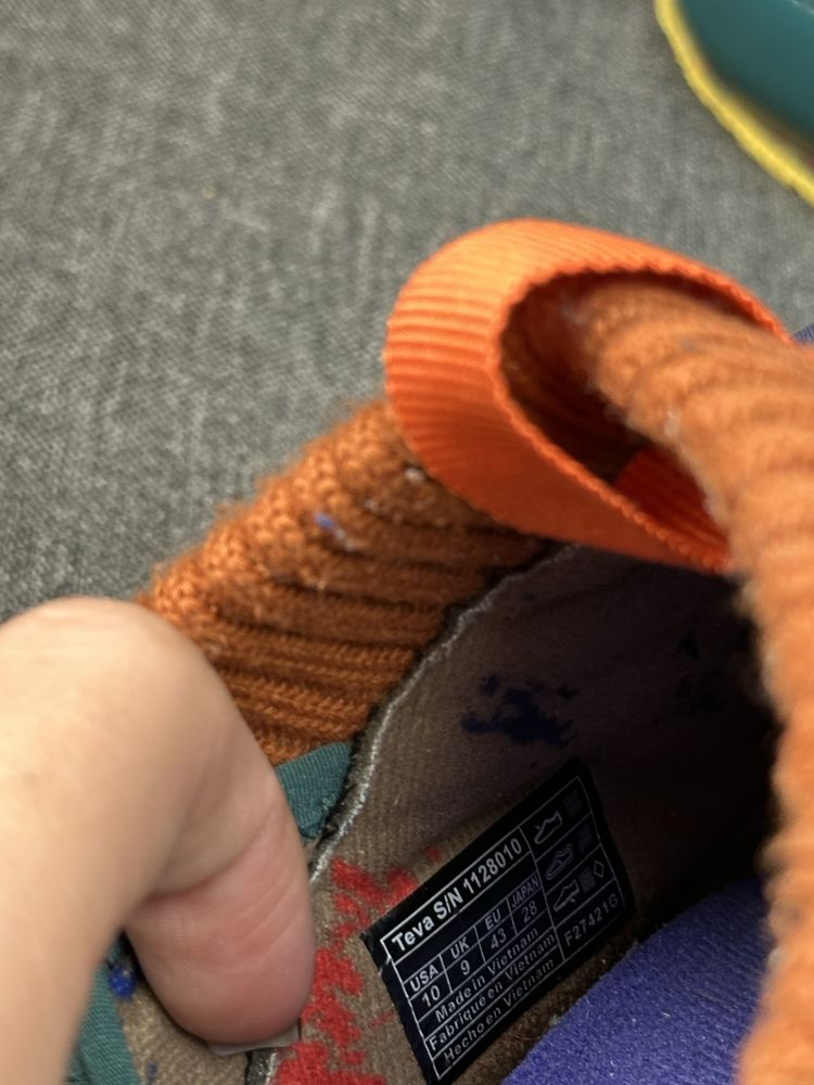 Оригінальні мокасини сабо teva ember moc cotopaxi