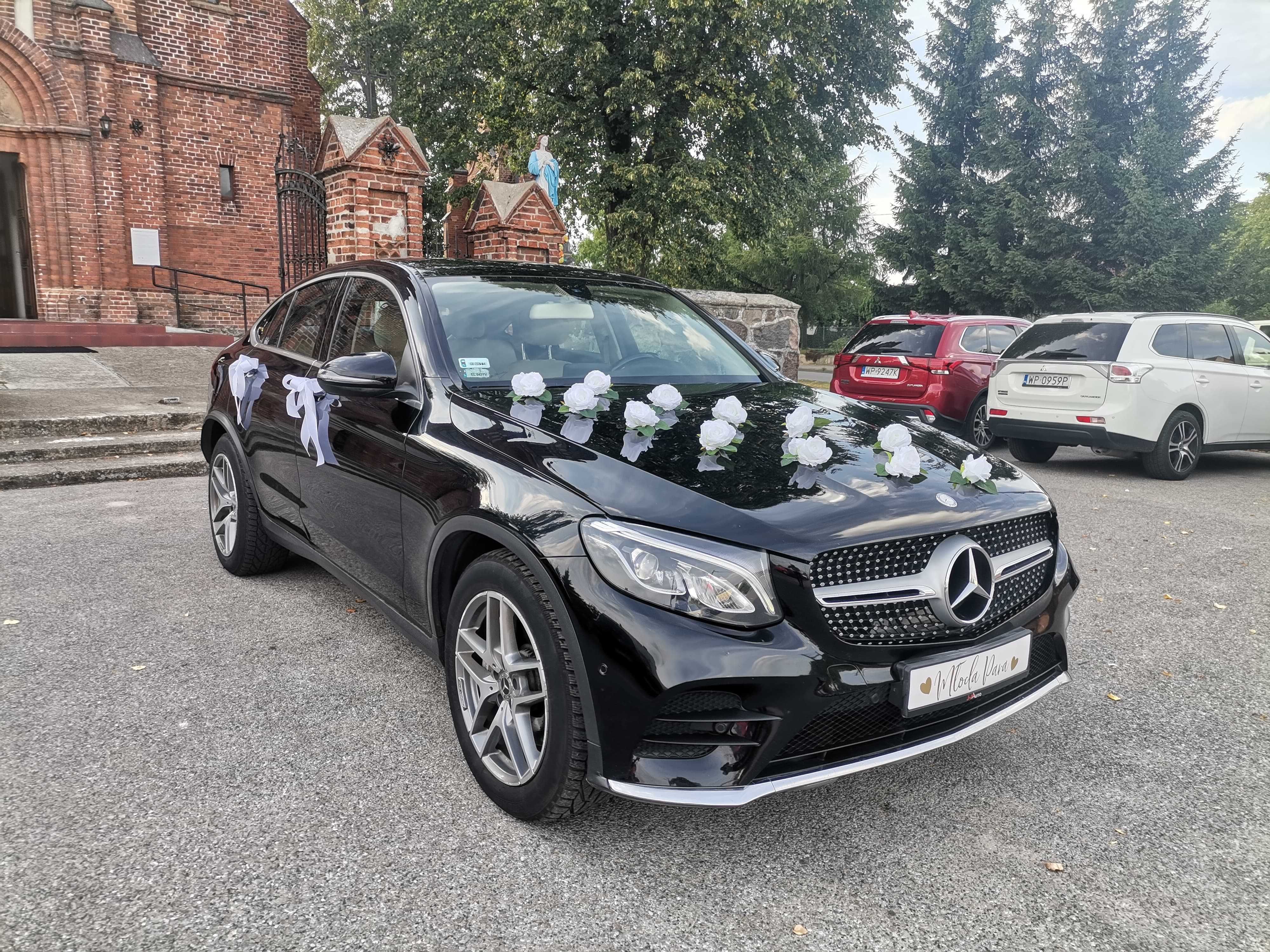 Auto do ślubu!Ekskluzywny Mercedes GLC COUPE czarny !