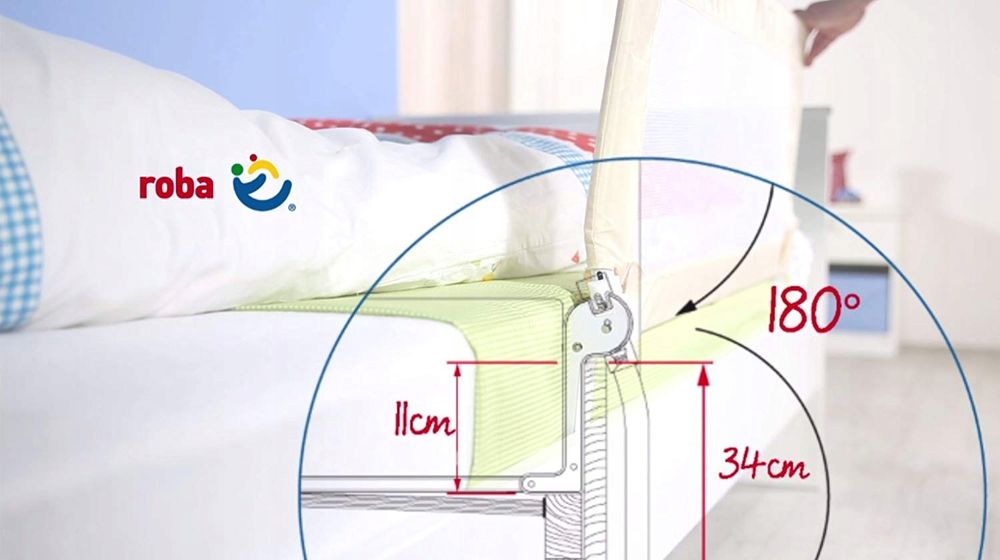 Roba Barierka ochronna do łóżeczka 150cm