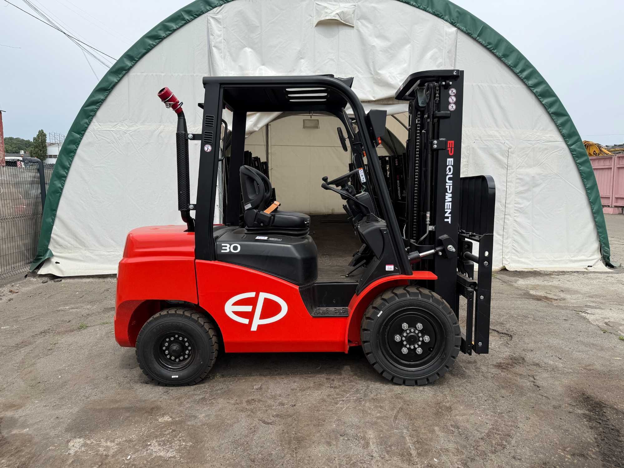 Новий вилковий навантажувач EP30T8 3т/4.8м позиціонер+бокове зміщення