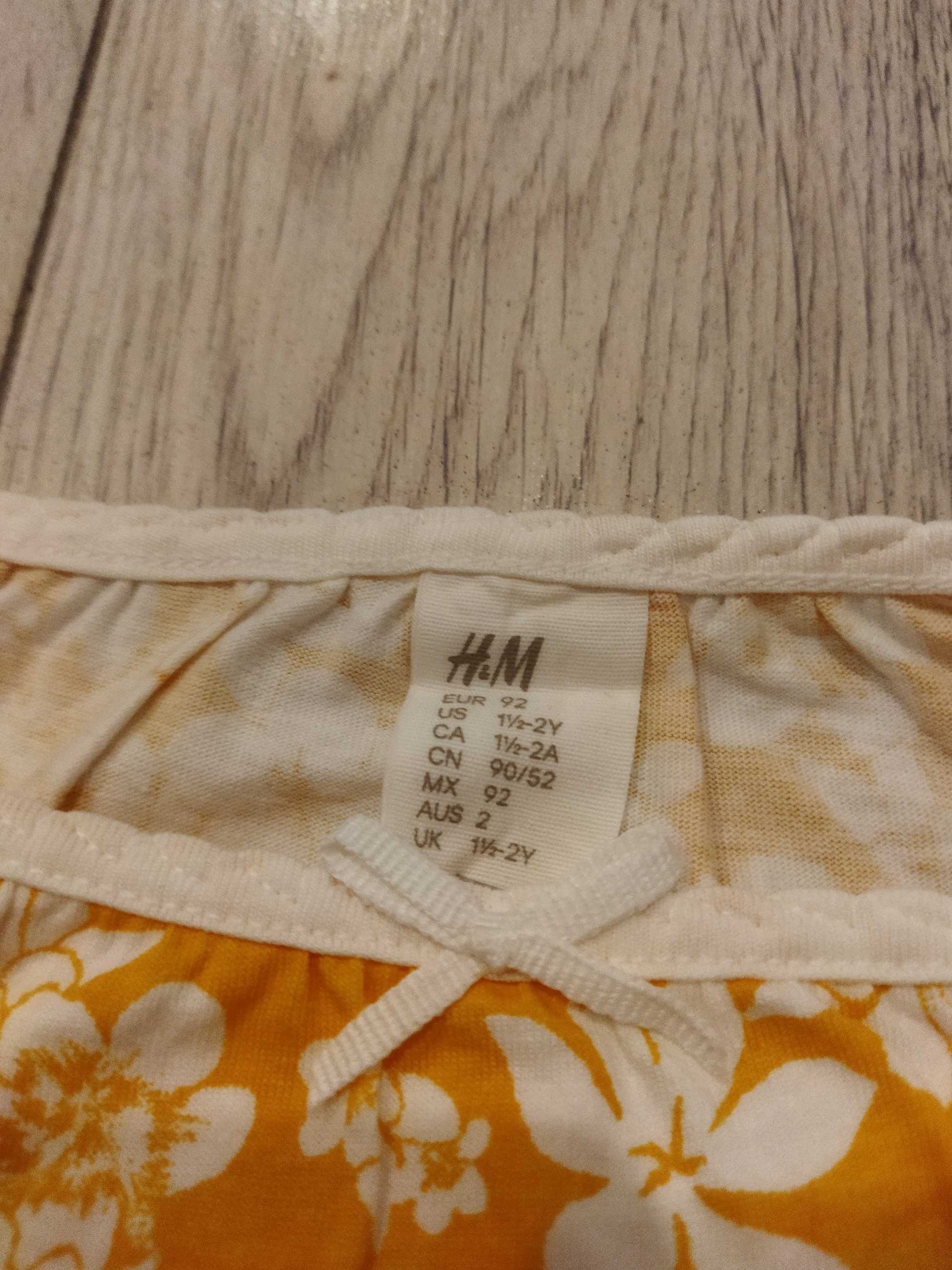 nowe body dziecięce 92 h&m trzy sztuki