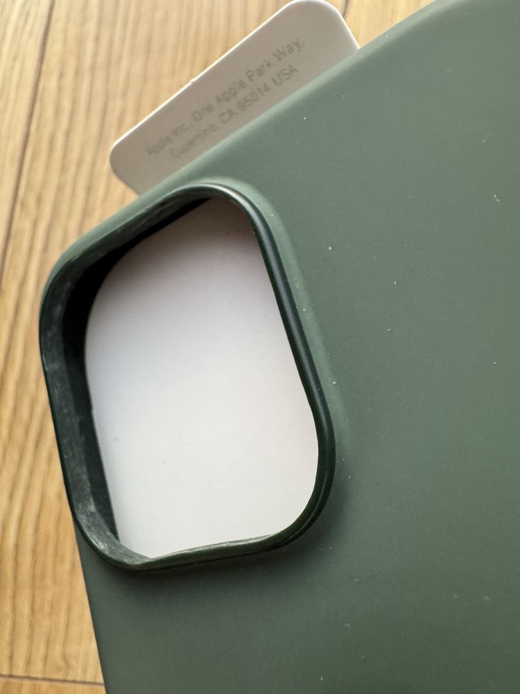 Etui Case MagSafe silikon Iphone 15Pro Max cypress zielony