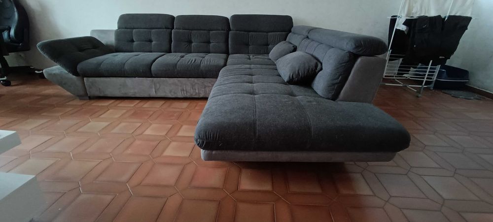 Sofá de canto conversível
