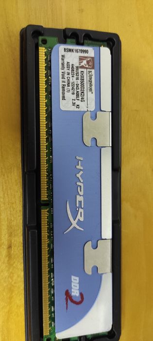 1 X Memória DDR2 4Gb