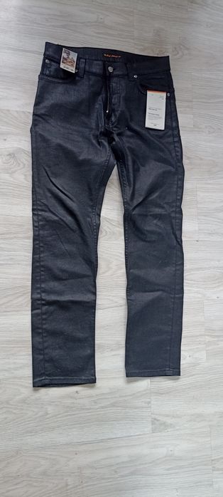 Jeans by Nudie Jeans Co. Thin Finn Back 2 Black W 31 L30