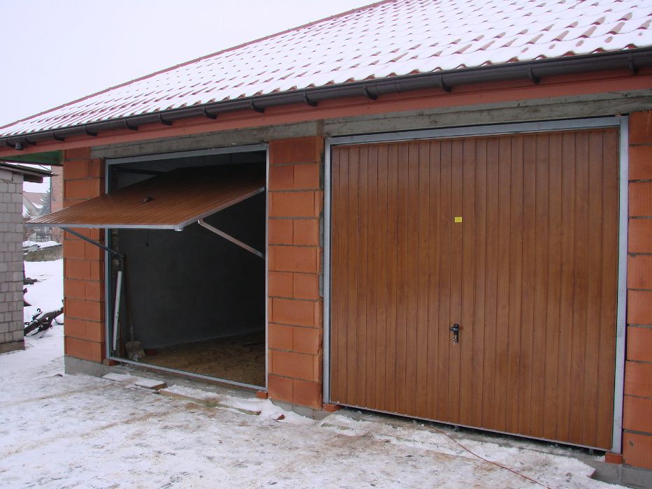 Brama Uchylna/Skrzydłowa RAL/BTX/Złoty Dąb/Dąb Bagienny/Orzech