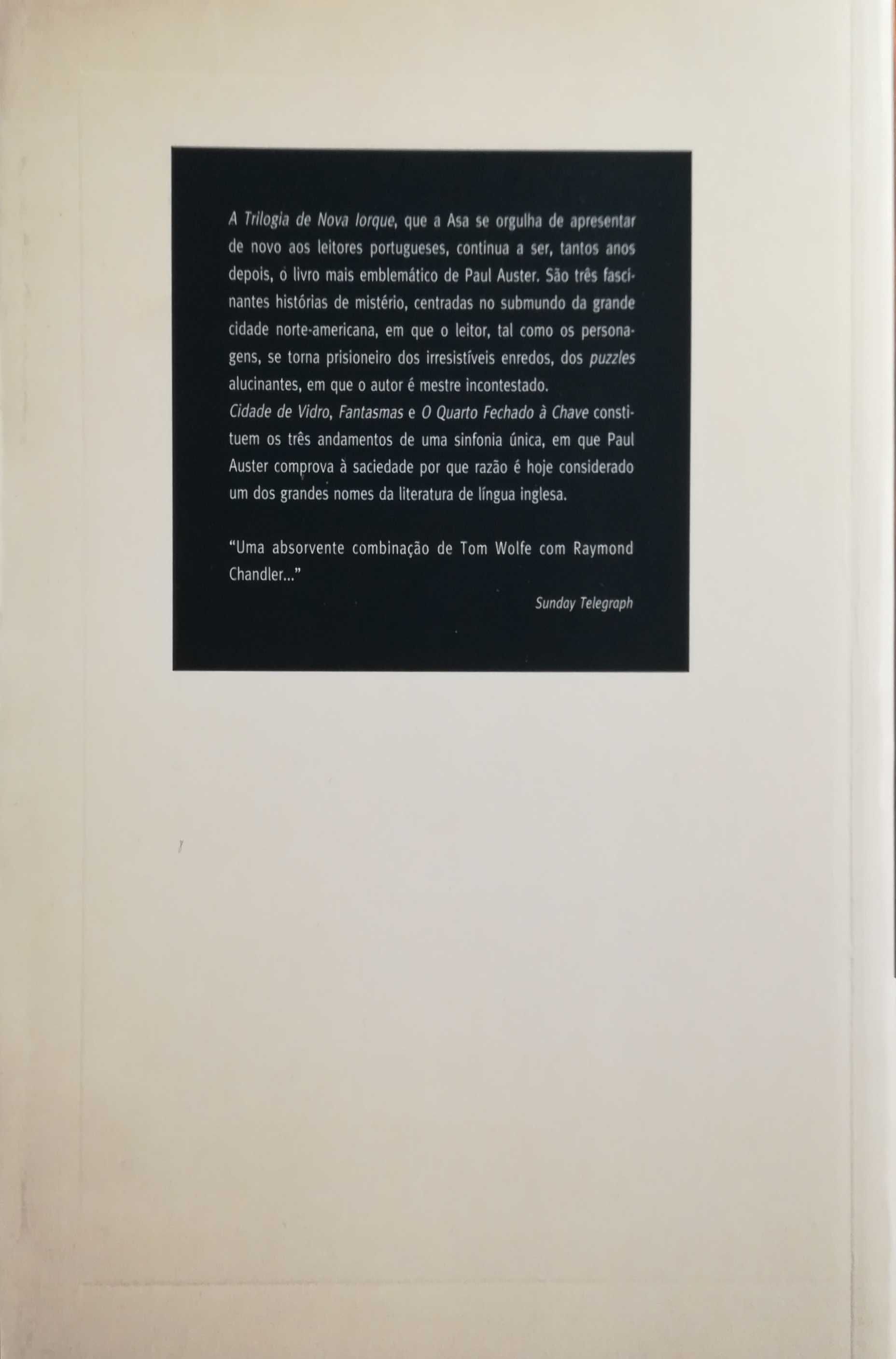 Livro - A Trilogia de Nova Iorque - Paul Auster