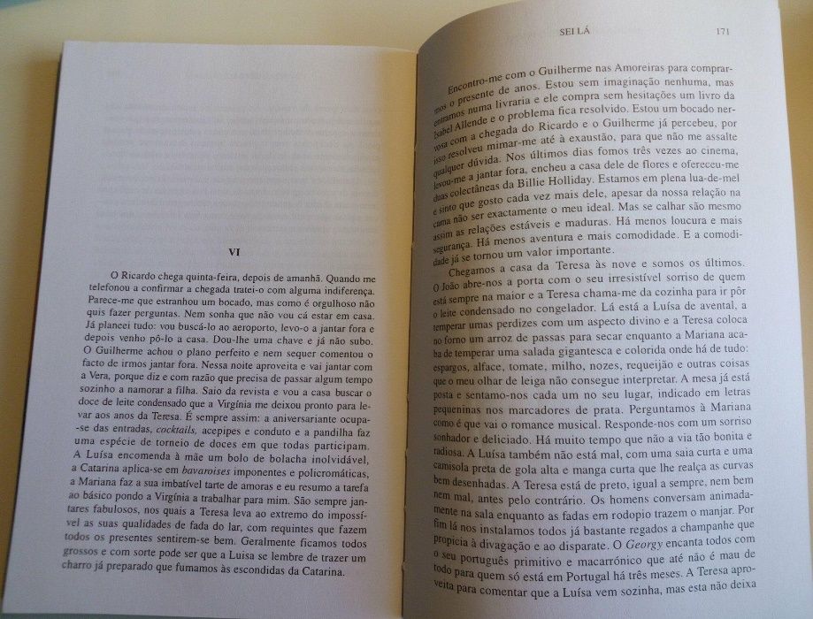 "Sei Lá" Margarida Rebelo Pinto, Col Letras D'Hoje, 15ª Ed. DIFEL 1999