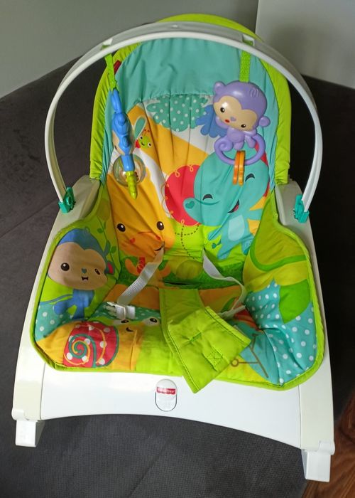 Leżaczek/Bujaczek Fischer Price z masażem