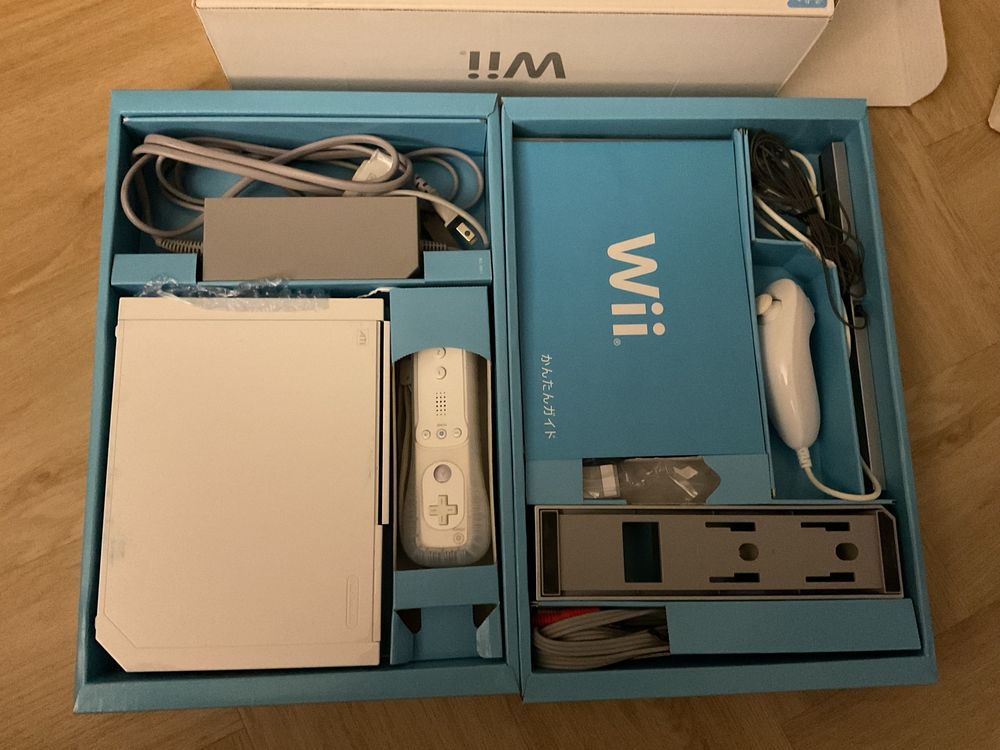 Nintendo Wii komplet w kartonie ntsc JPY