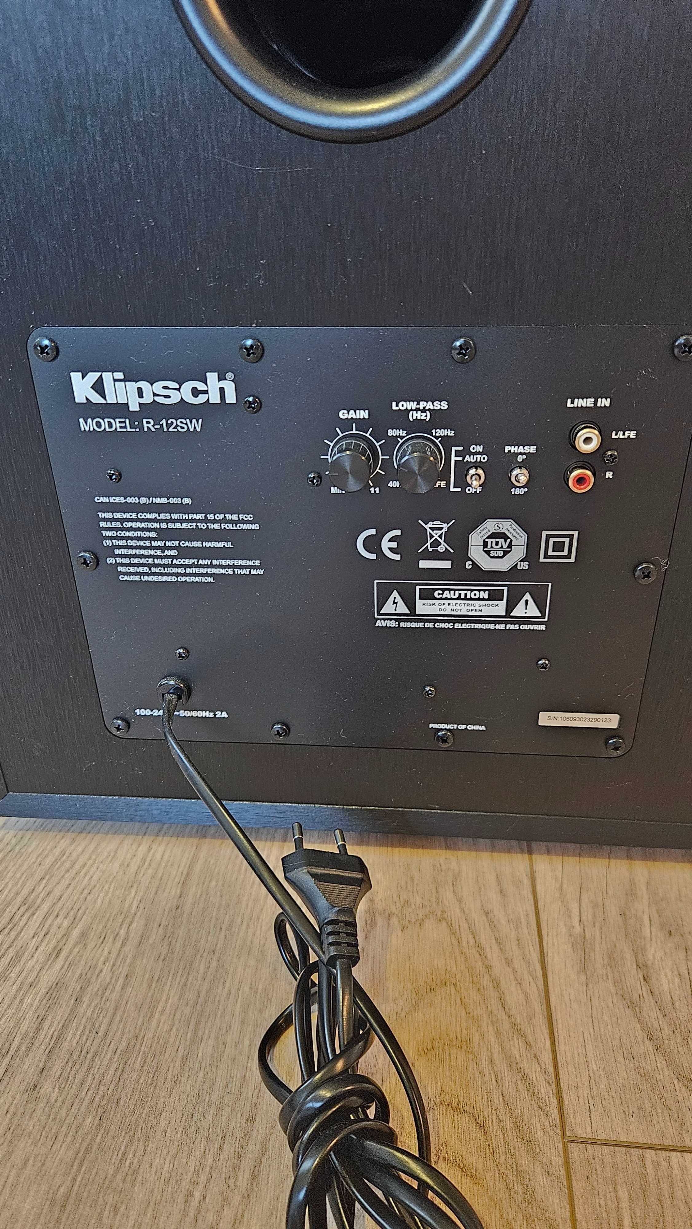 Subwoofer Klipsch R12SW
