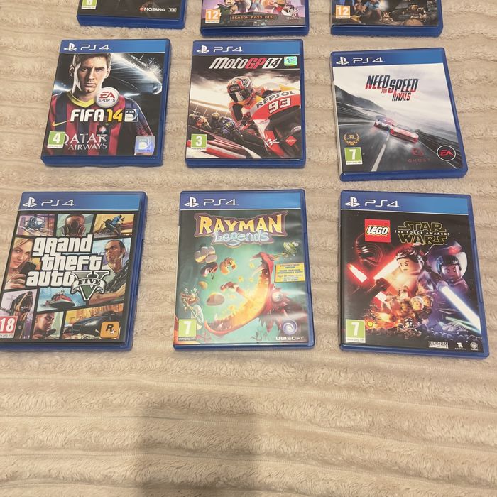 Jogos Play station como novos; vendo à unidade