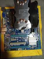 Płyta główna Gigabyte AMD FM1 + procesor + 8GB DDR3 + Chłodzenie
