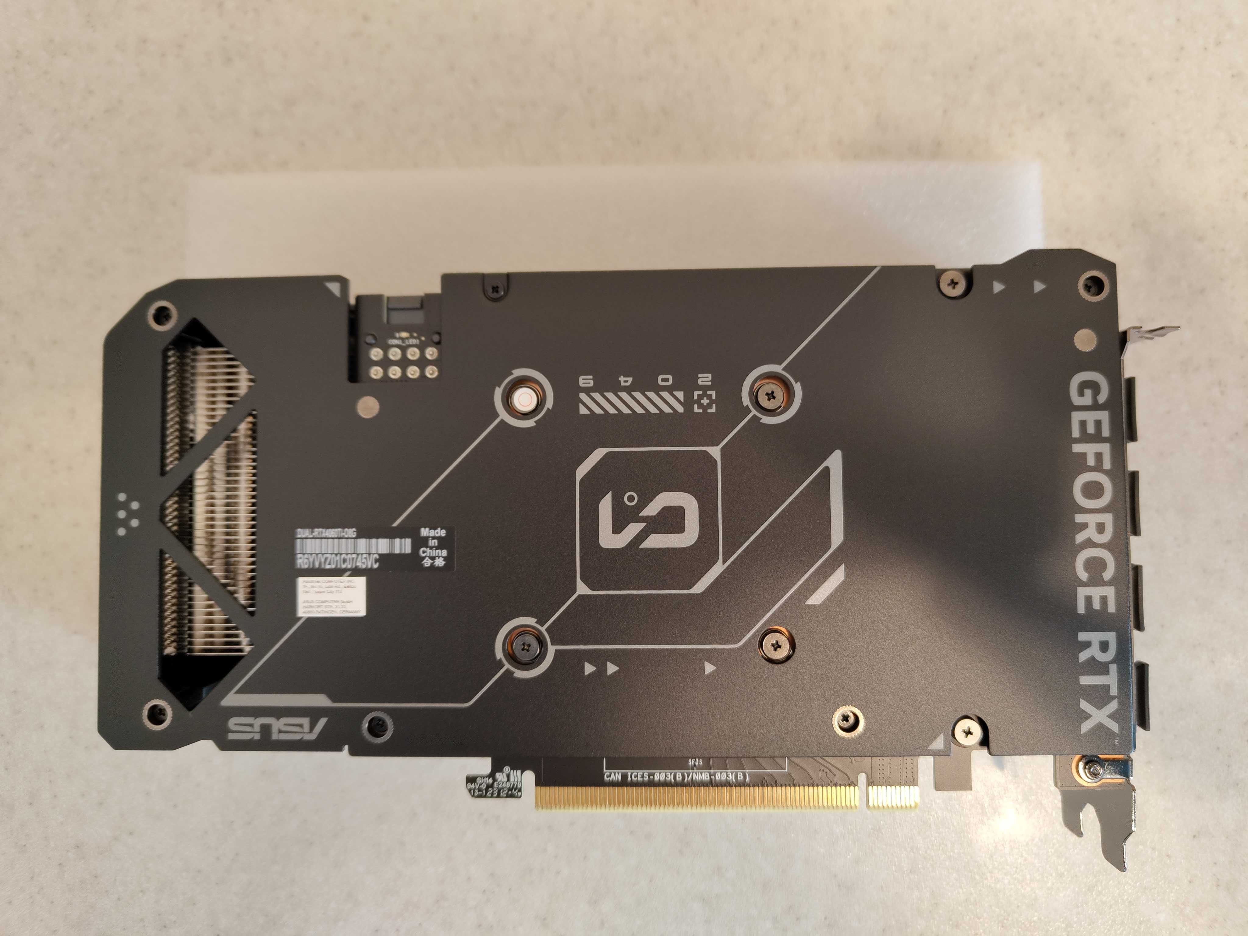 Відеокарта ASUS Dual GeForce RTX 4060 Ti 8Gb