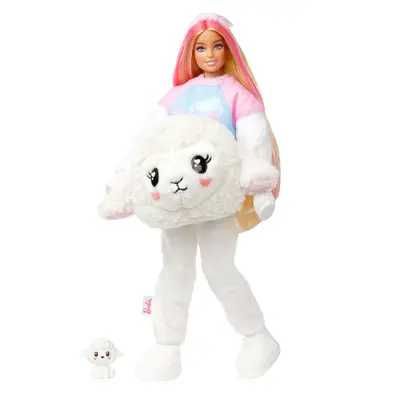 Лялька Барбі Сюрприз і Ягня Barbie Cutie Reveal Lamb Cozy Cute  HKR03