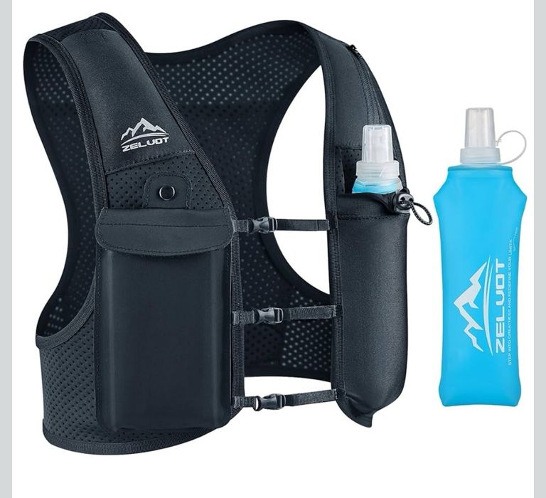 Kamizelka do biegania zeluot z bidonem rozmiar M/L