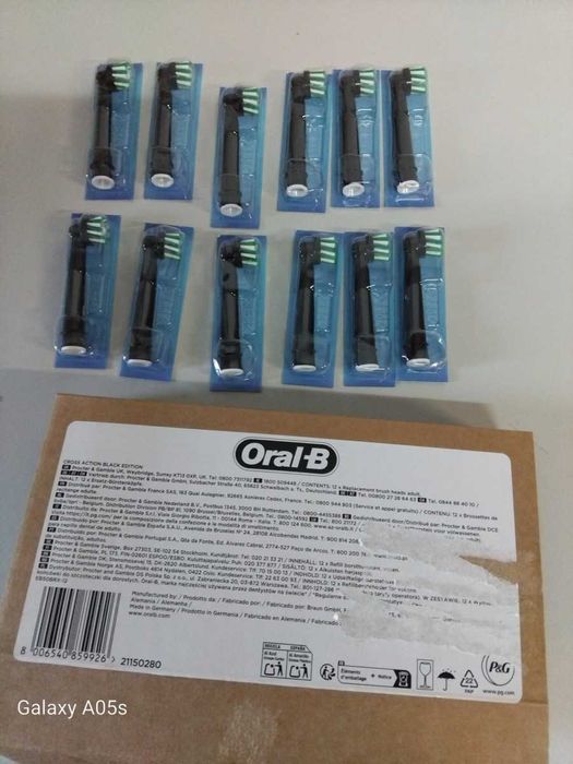 Końcówki do szczoteczki elektrycznej Oral-B Cross Action czarne