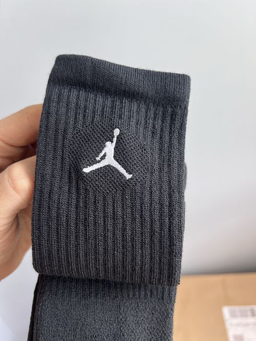 Оригінал ! Шкарпетки Jordan високі чорні