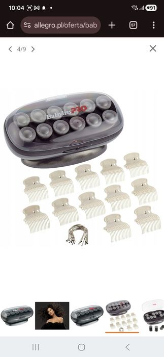 BaBylissPro Termoloki Ceramic Pro 38mm (12 szt.)