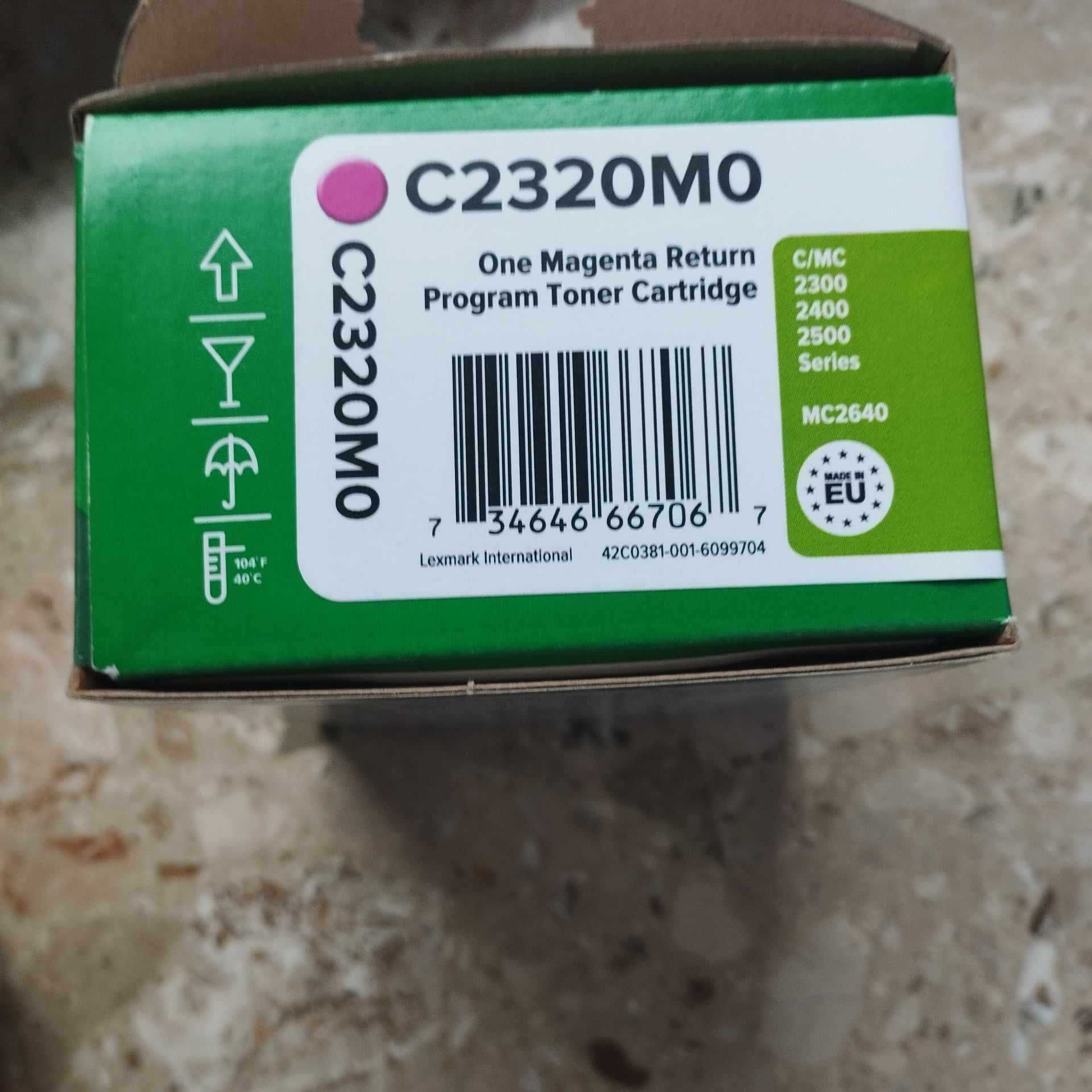 Toner do Lexmark MC2425, czerwony