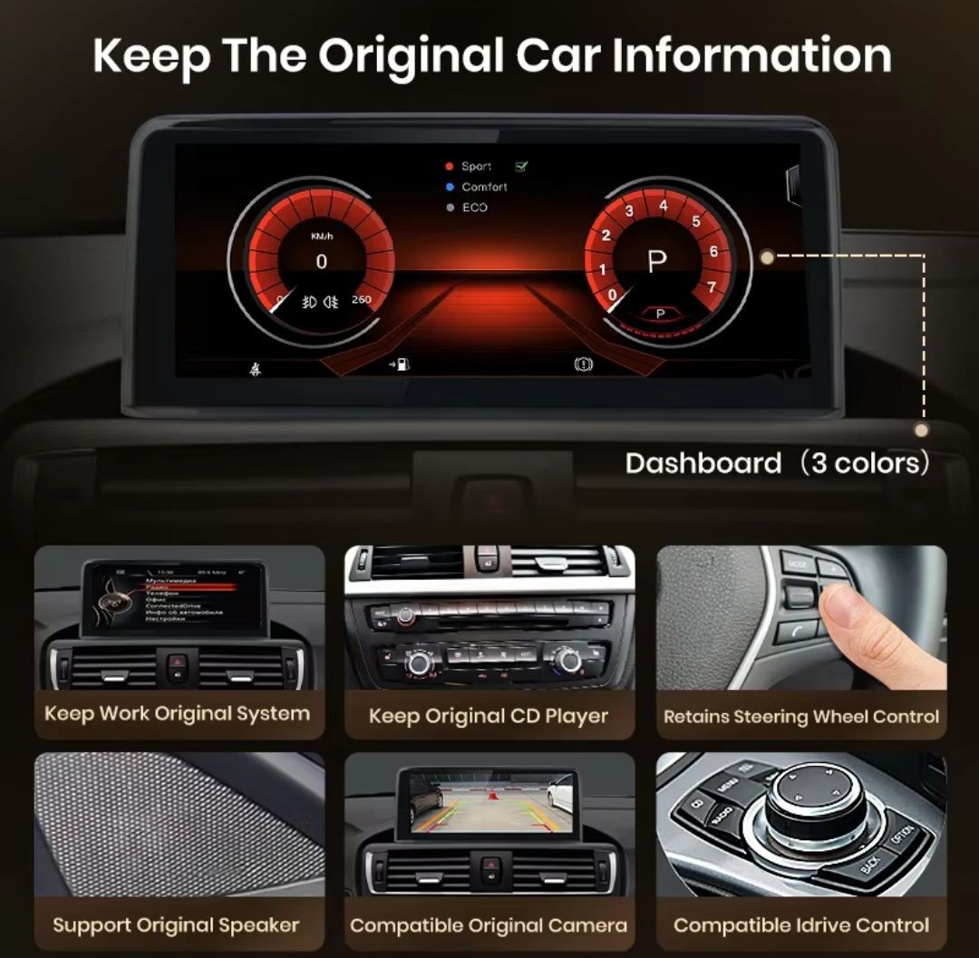 Rádio 10,25" android 4/64GB BMW x5 x6 e70 e71 CARPLAY 8Core GPS 4G