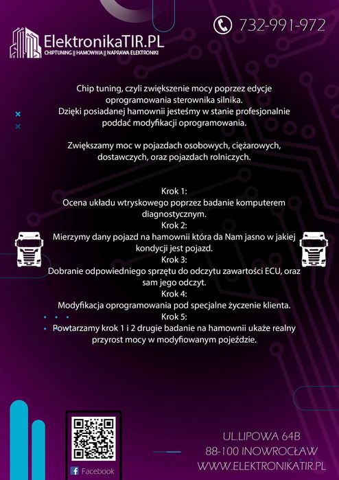 Chip tuning zwiększenie mocy SCANIA R410, R450 Euro 6 XPI